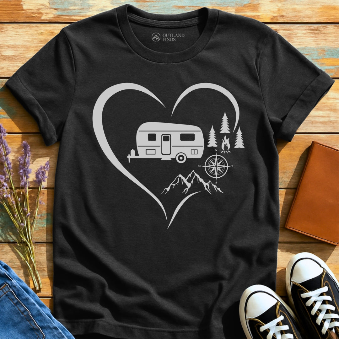 Heart Camping T-Shirt