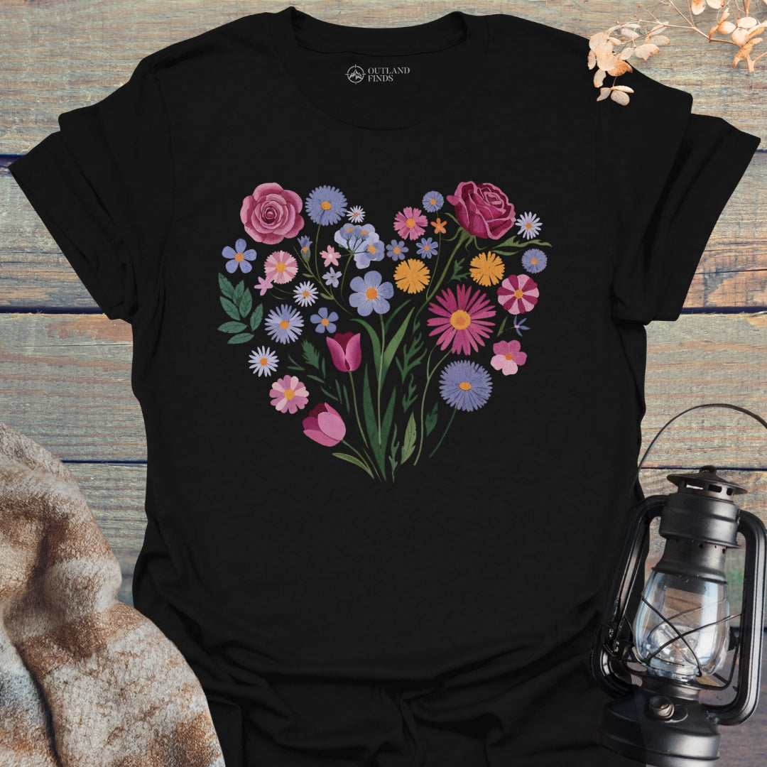 Heart of Flowers T-Shirt