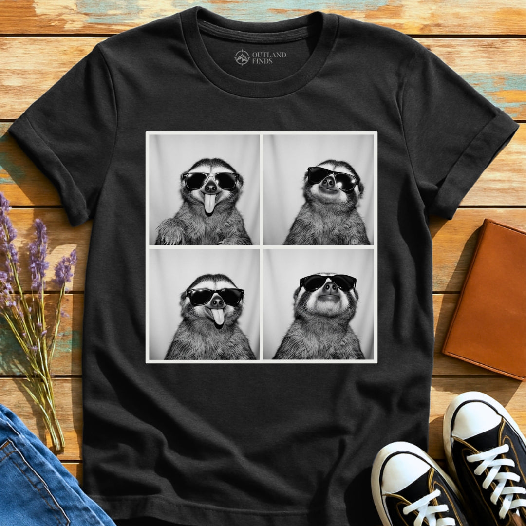 Photo Booth Sloth T-Shirt