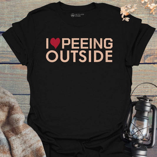 Peeing Outside T-Shirt