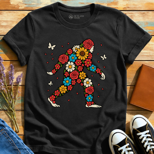 Floral Bigfoot T-Shirt