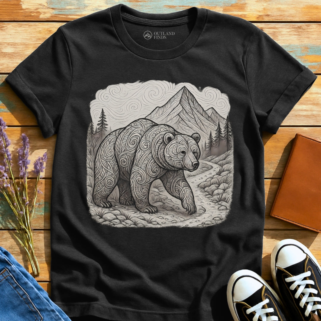 Zentangle Bear T-Shirt