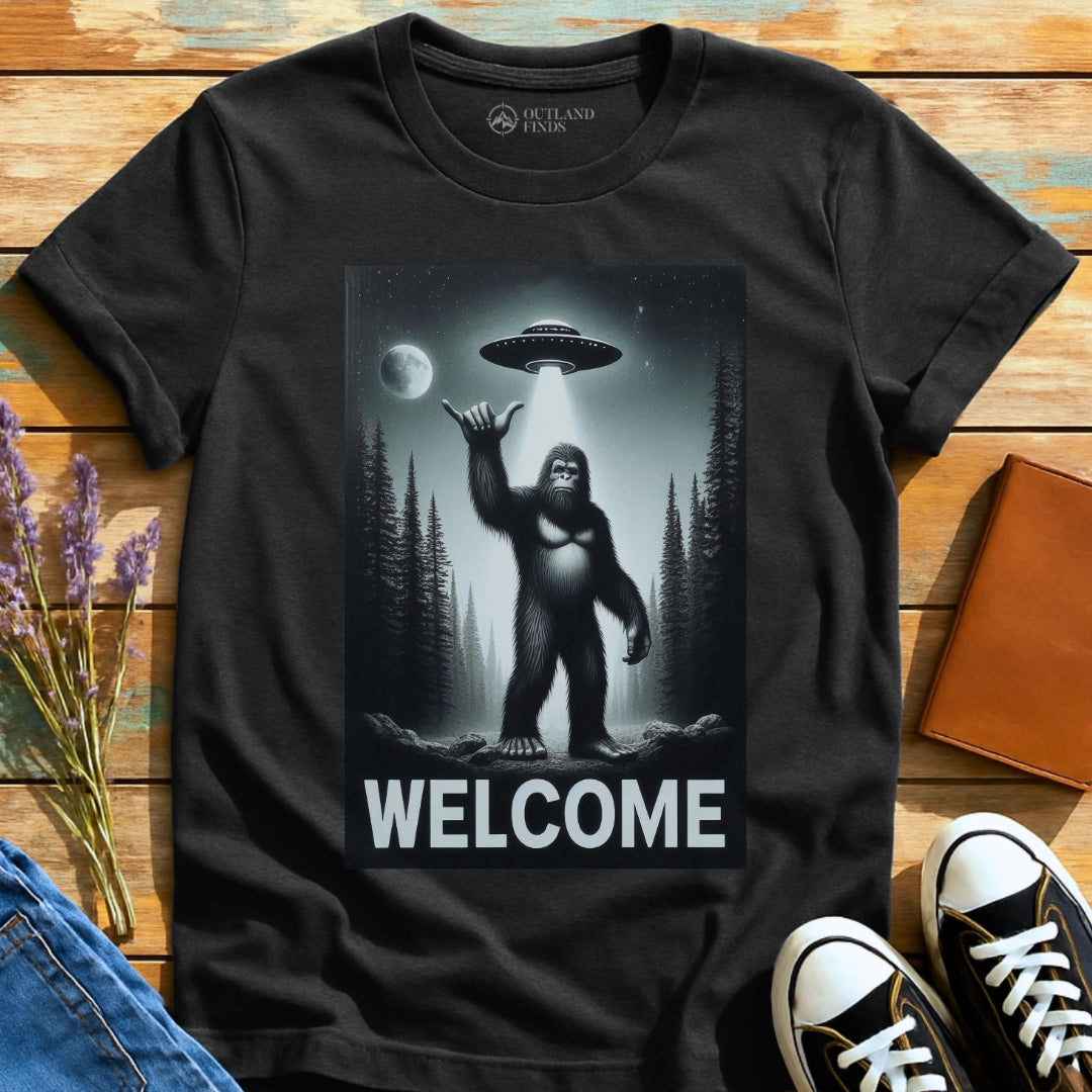 Bigfoot Welcome T-Shirt