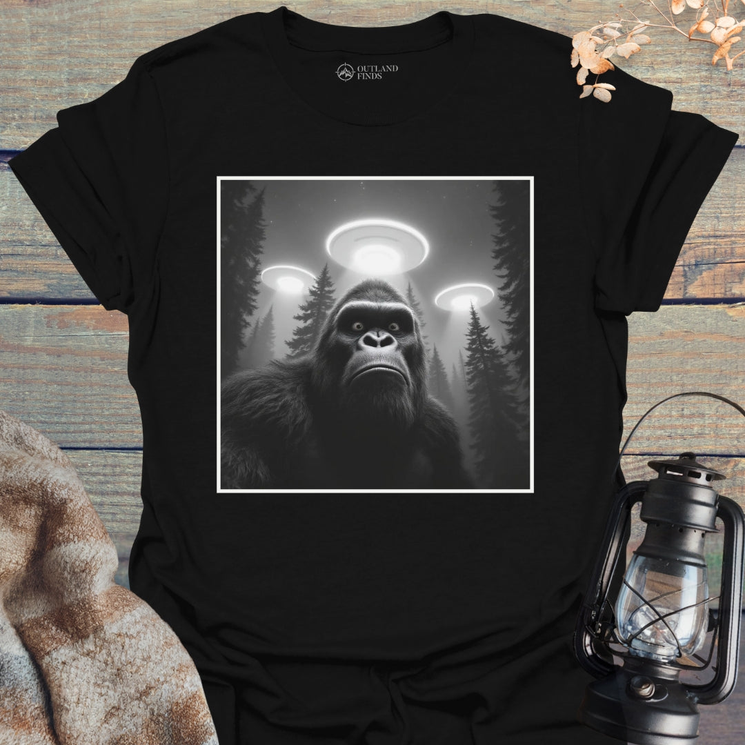 Bigfoot & UFOs T-Shirt