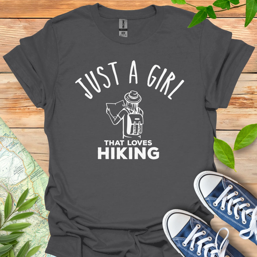 Girl Loves Hiking T-Shirt