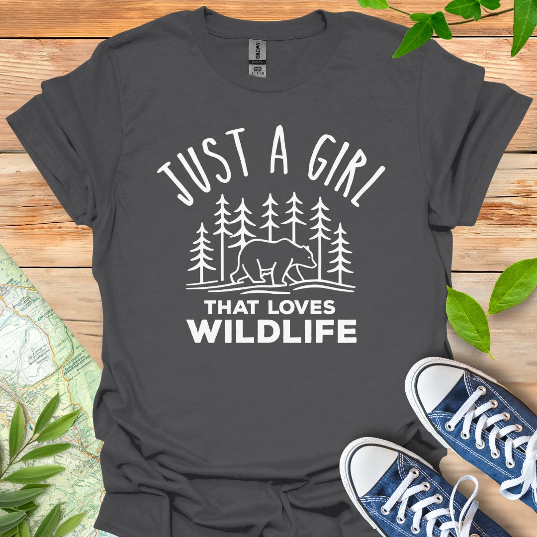 Girl Loves Wildlife T-Shirt