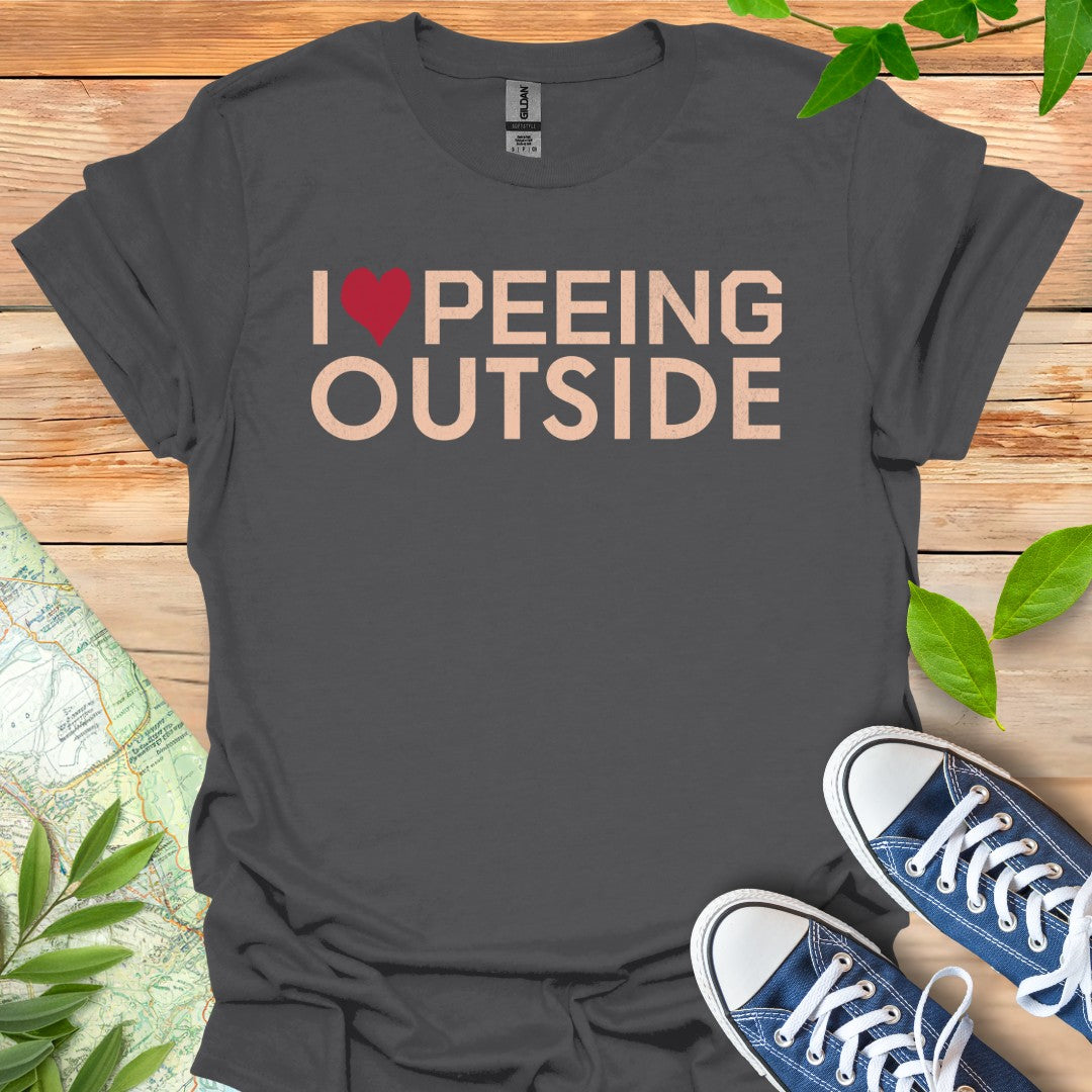 Peeing Outside T-Shirt