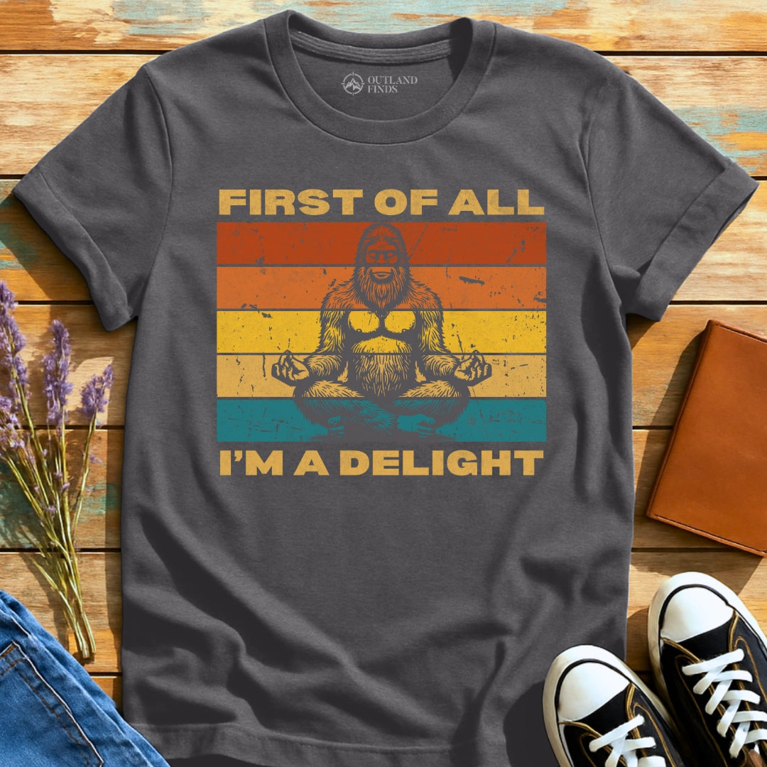 Delight Bigfoot Yoga T-Shirt