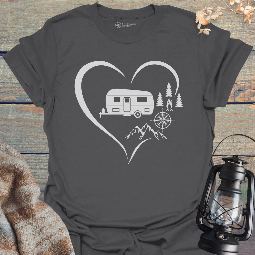 Heart Camping T-Shirt