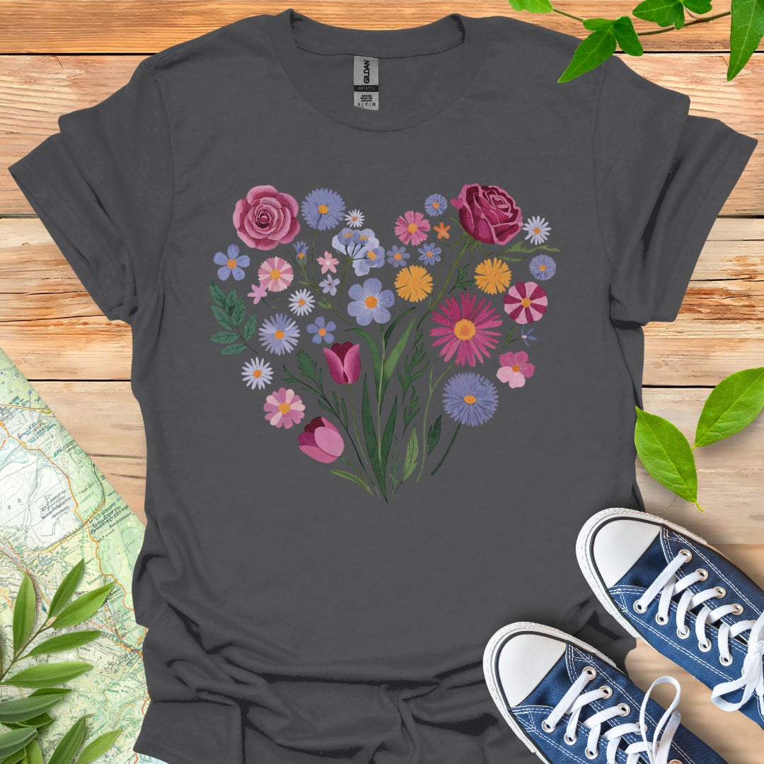 Heart of Flowers T-Shirt