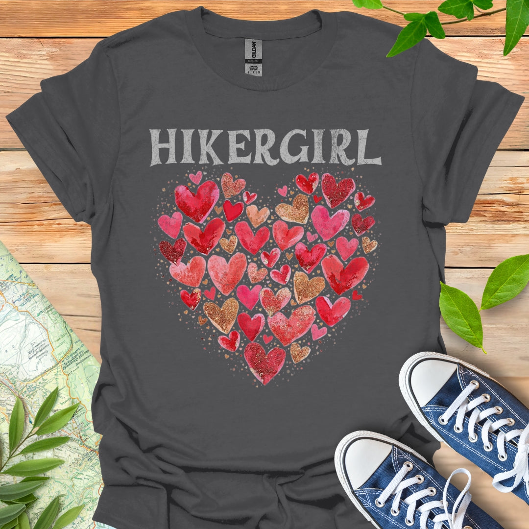 Hikergirl Heart T-Shirt