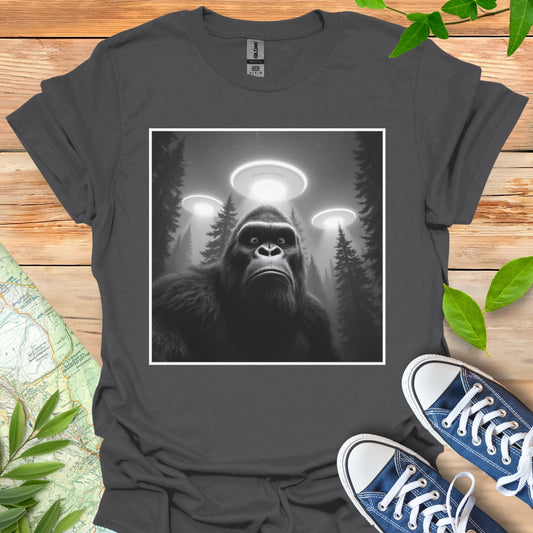 Bigfoot & UFOs T-Shirt