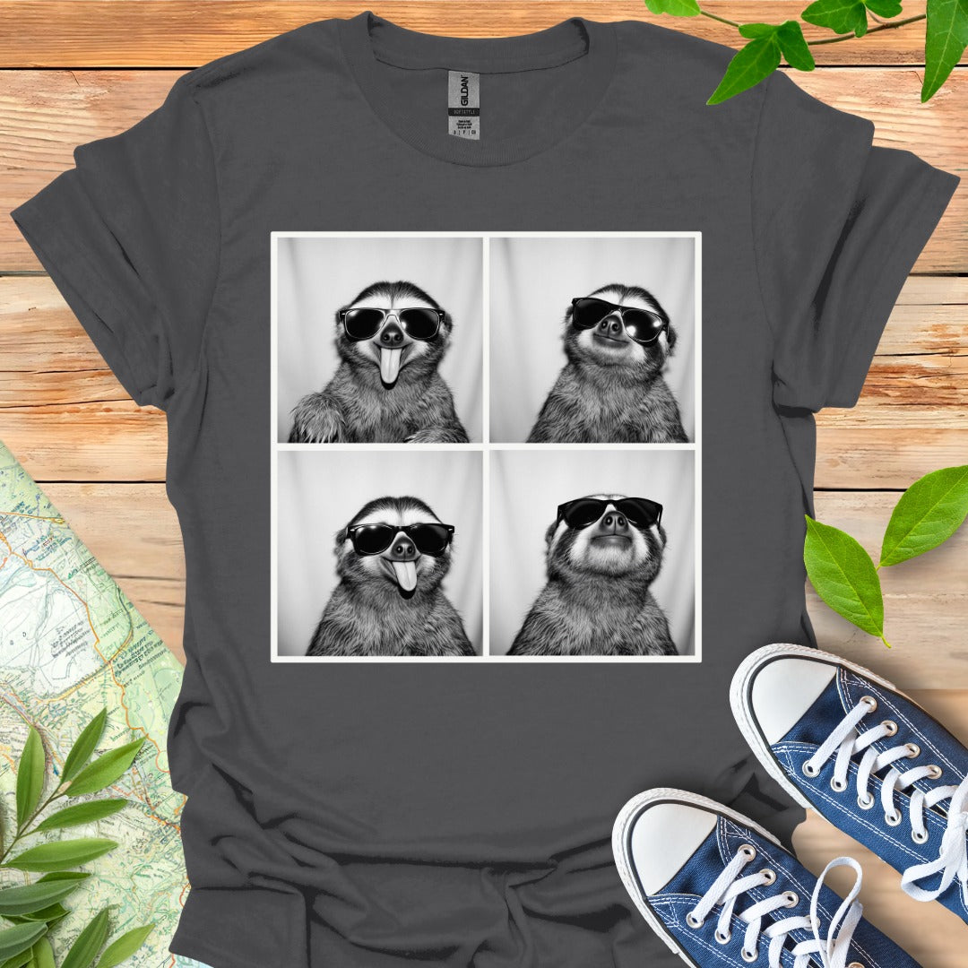 Photo Booth Sloth T-Shirt