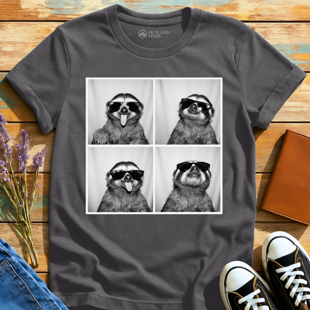 Photo Booth Sloth T-Shirt