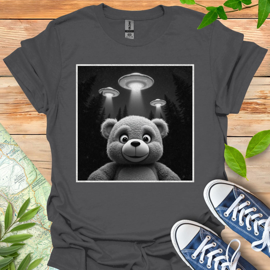 Teddy UFO Selfie T-Shirt