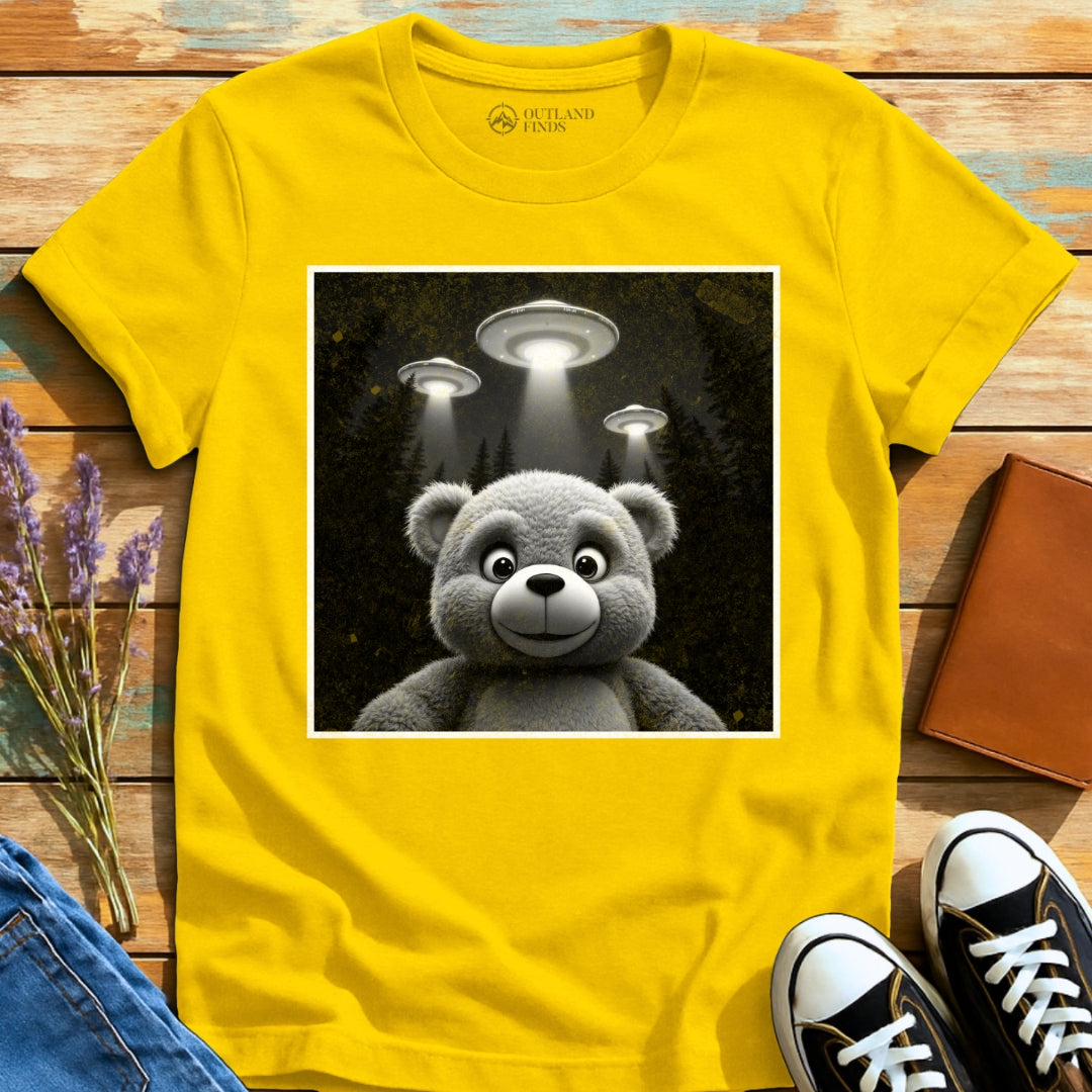 Teddy UFO Selfie T-Shirt