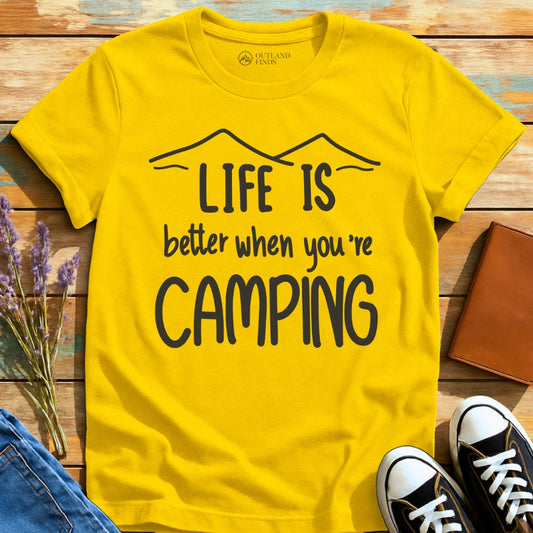 Better When Camping T-Shirt