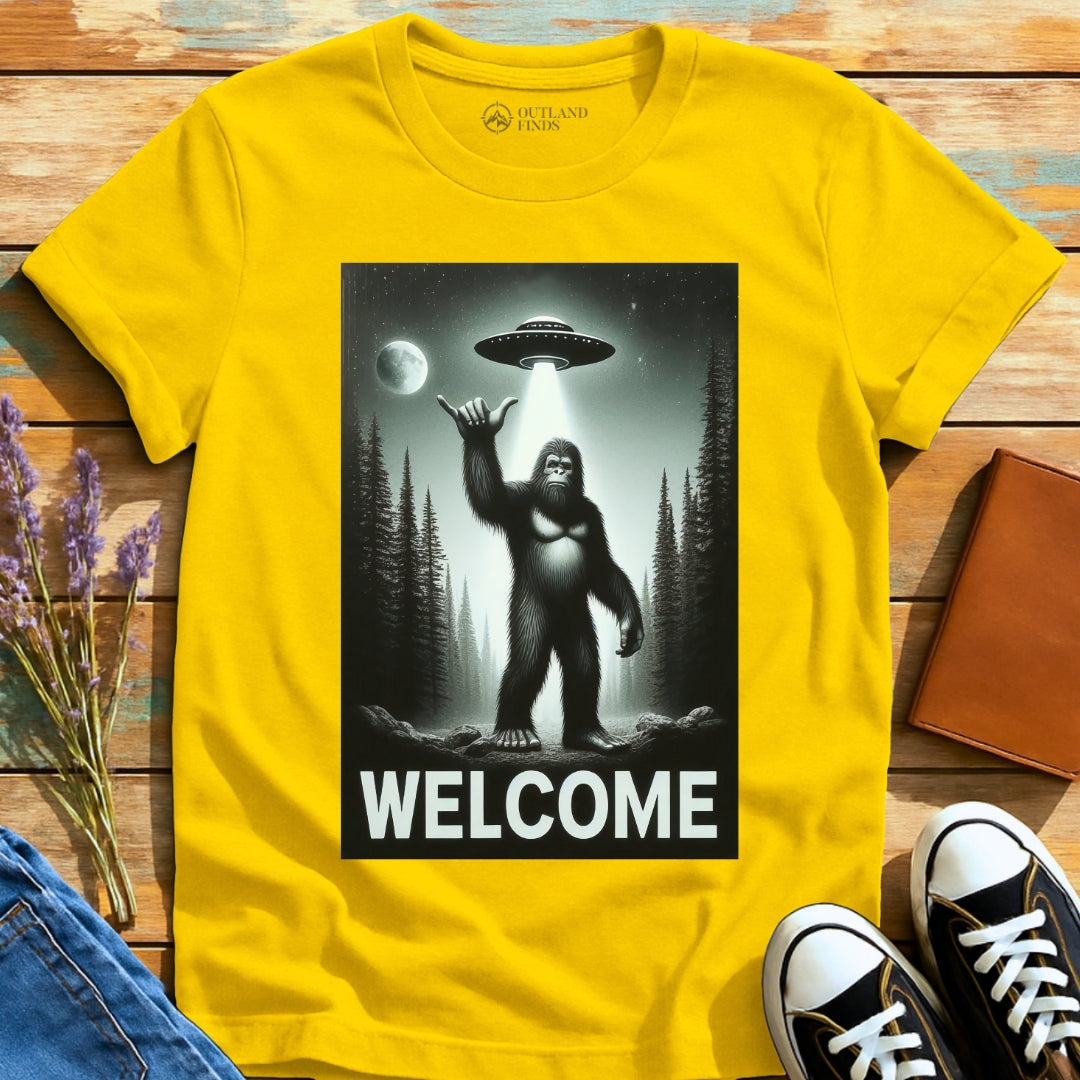 Bigfoot Welcome T-Shirt