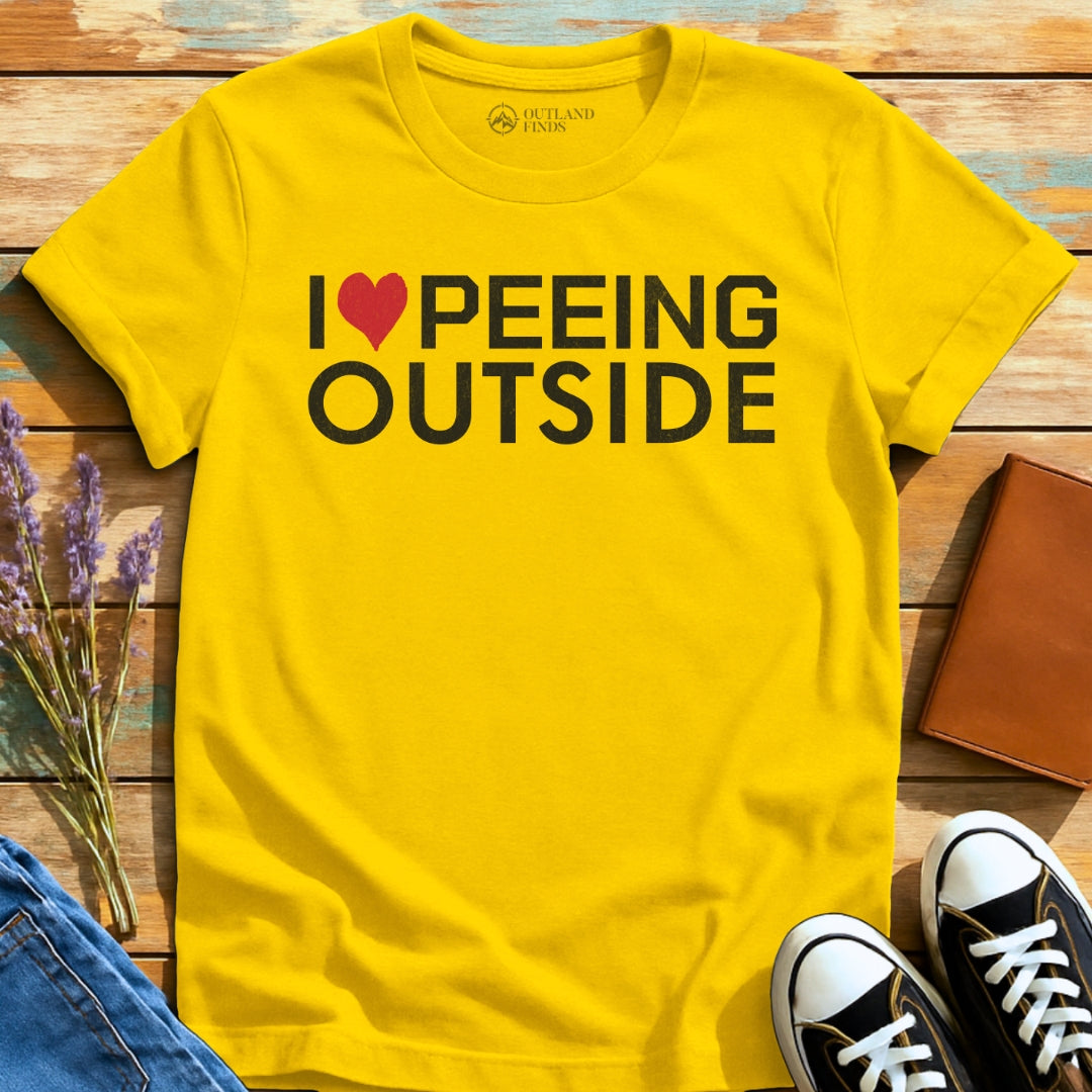 Peeing Outside T-Shirt