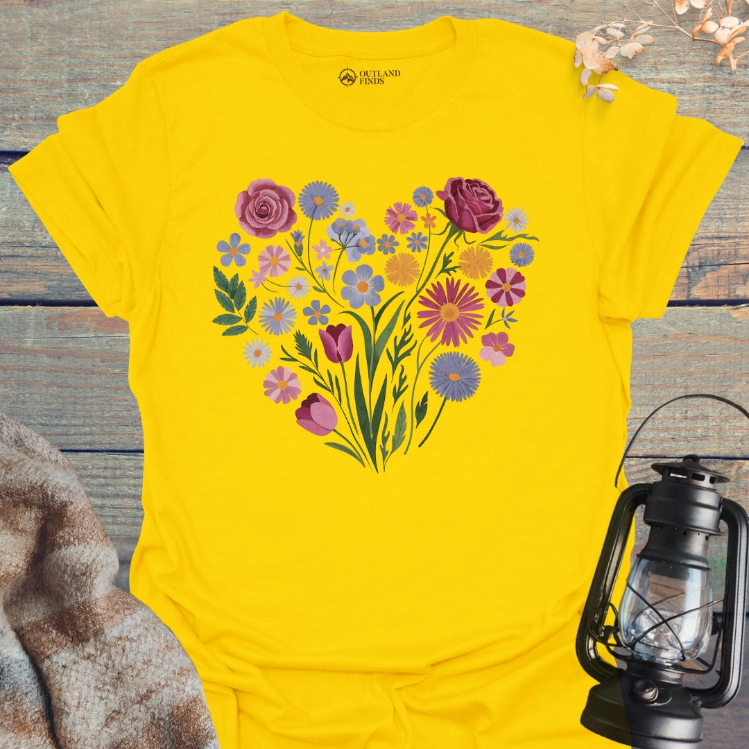 Heart of Flowers T-Shirt