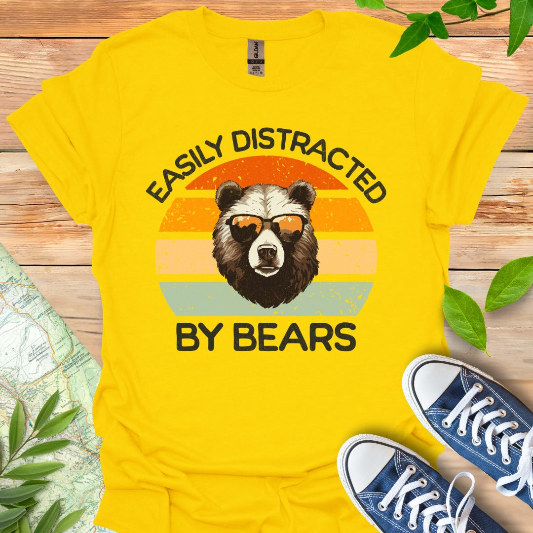 Distracted by Bears T-Shirt