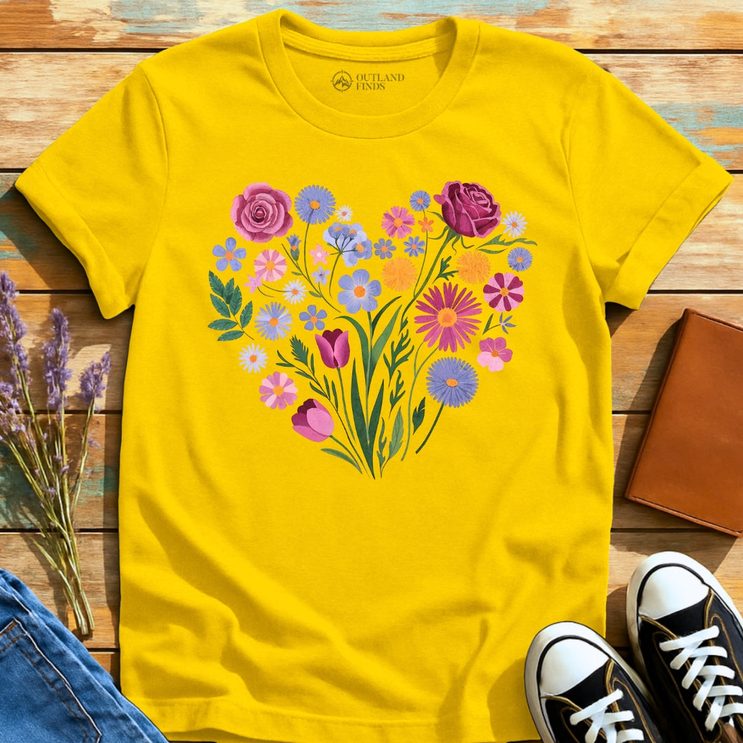 Heart of Flowers T-Shirt