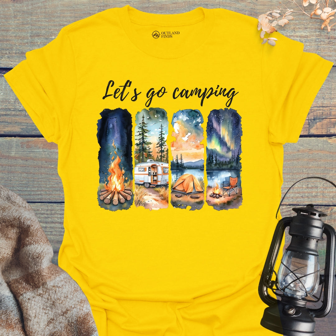 Let's Go Camping T-Shirt