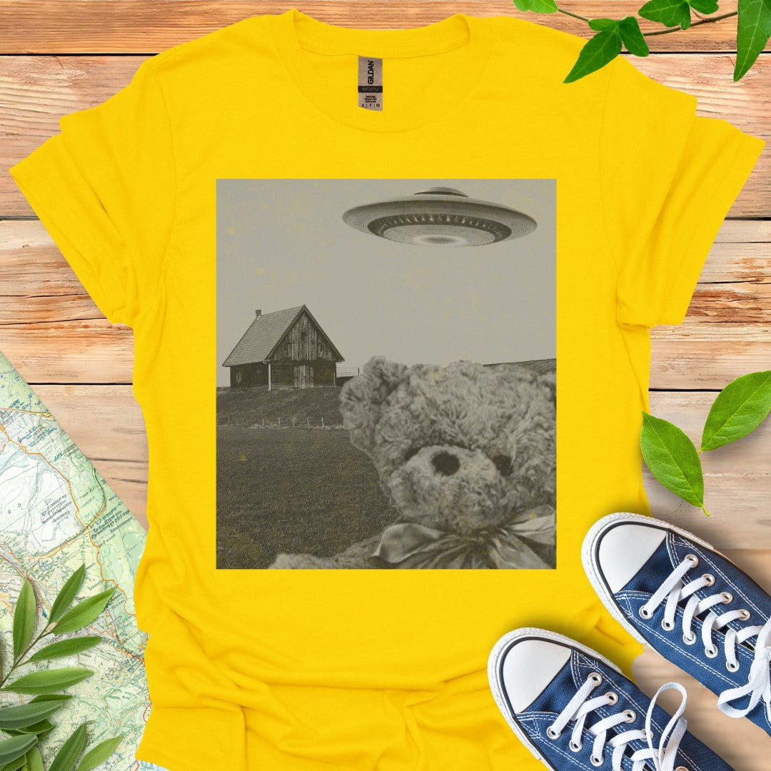 Vintage Teddy Selfie T-Shirt