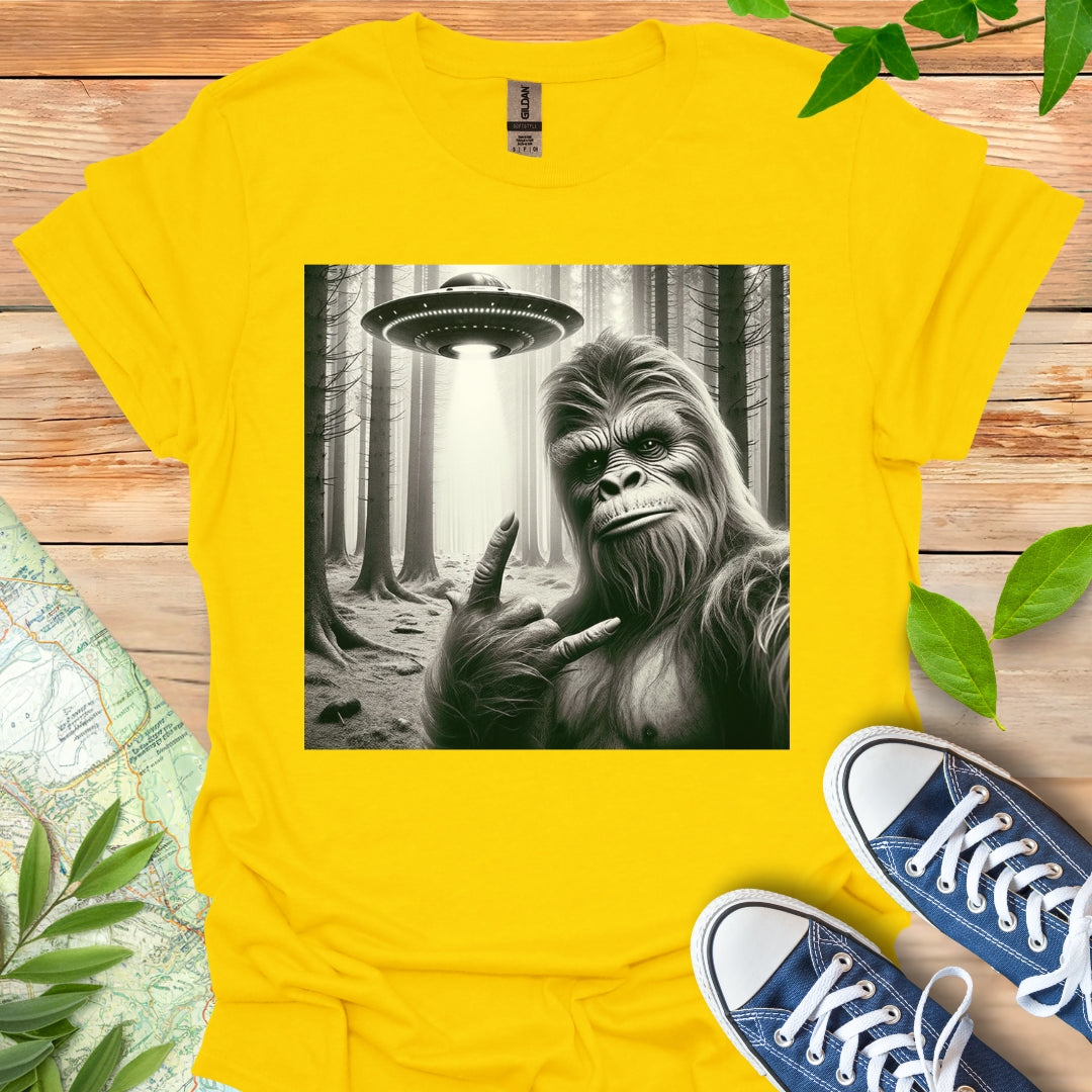 Bigfoot Selfie T-Shirt