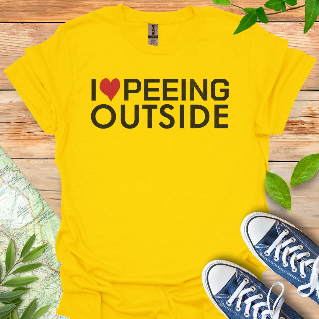 Peeing Outside T-Shirt