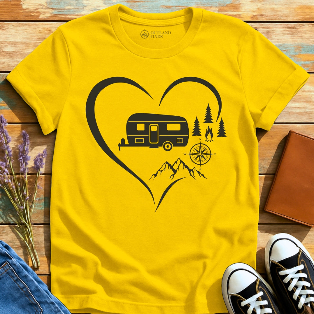 Heart Camping T-Shirt