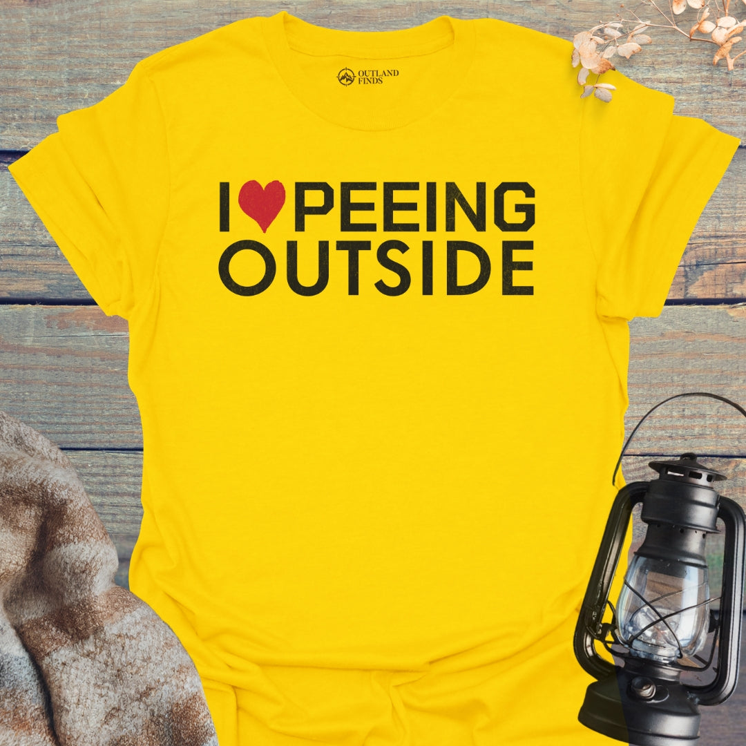 Peeing Outside T-Shirt