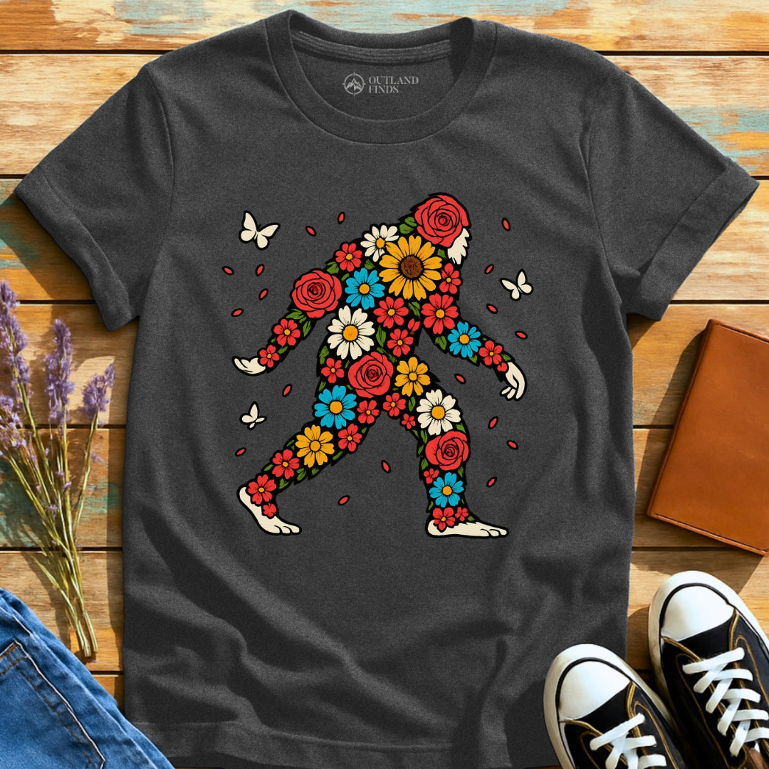 Floral Bigfoot T-Shirt