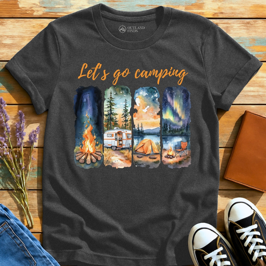 Let's Go Camping T-Shirt