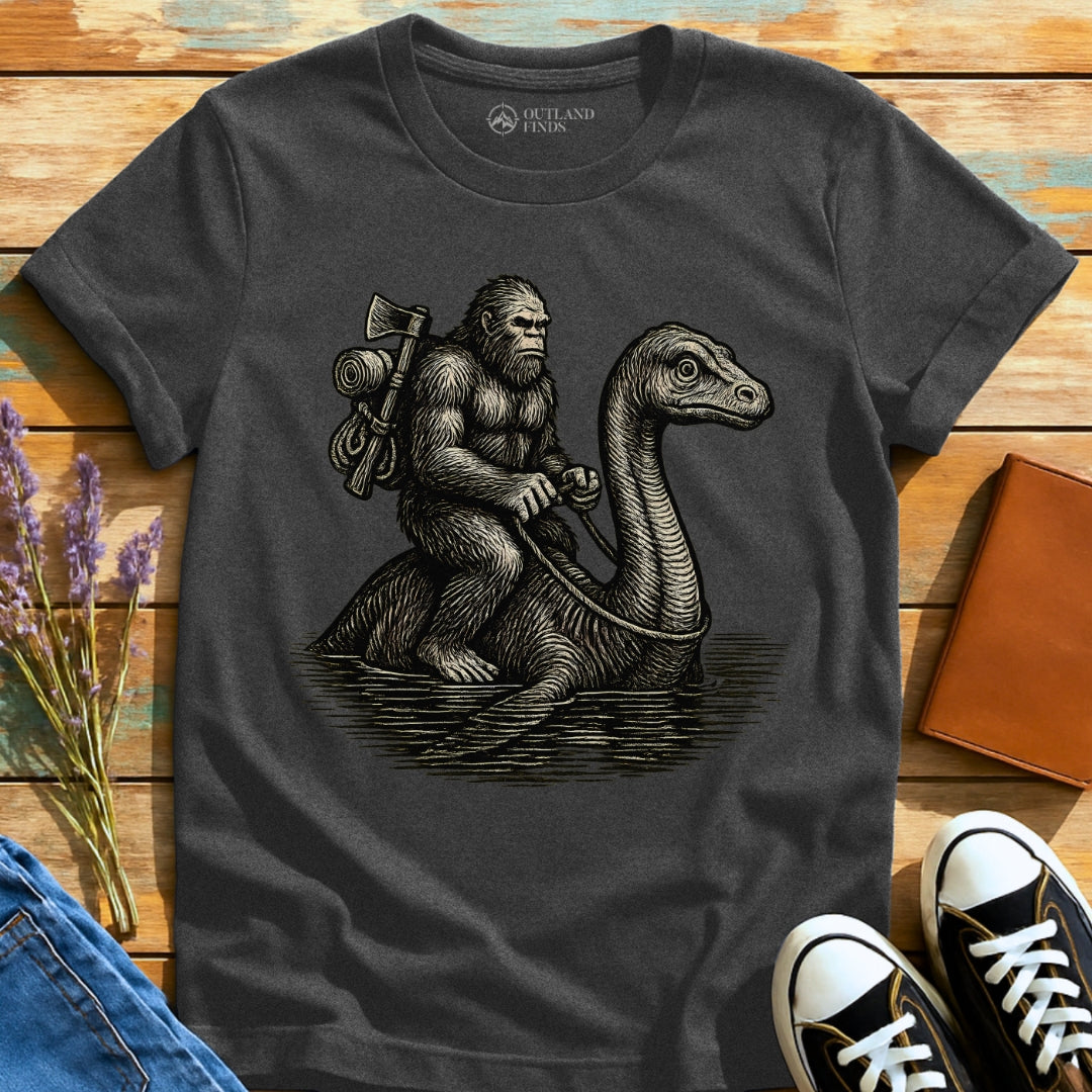 Bigfoot Loch Ness T-Shirt
