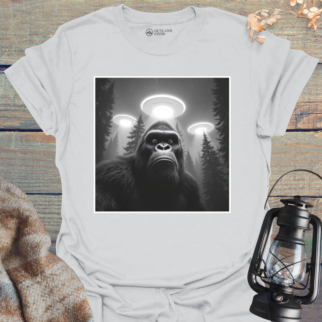 Bigfoot & UFOs T-Shirt
