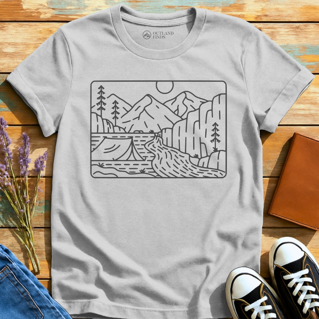 River Camping T-Shirt