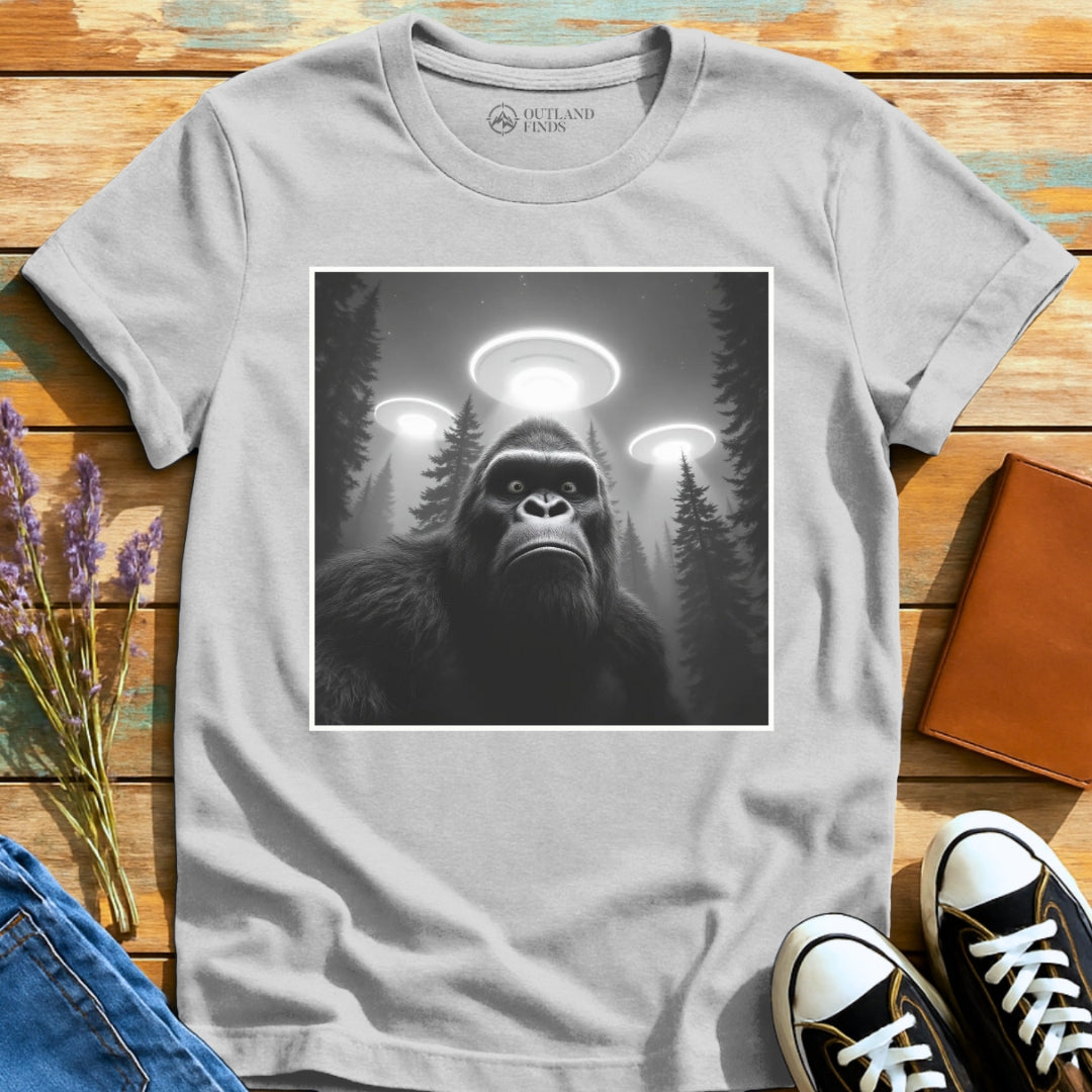 Bigfoot & UFOs T-Shirt