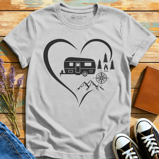 Heart Camping T-Shirt