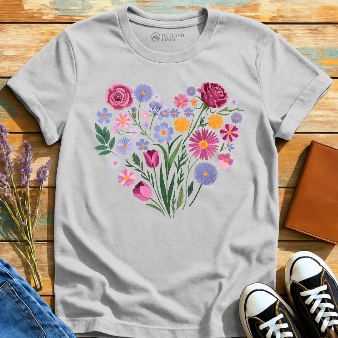 Heart of Flowers T-Shirt