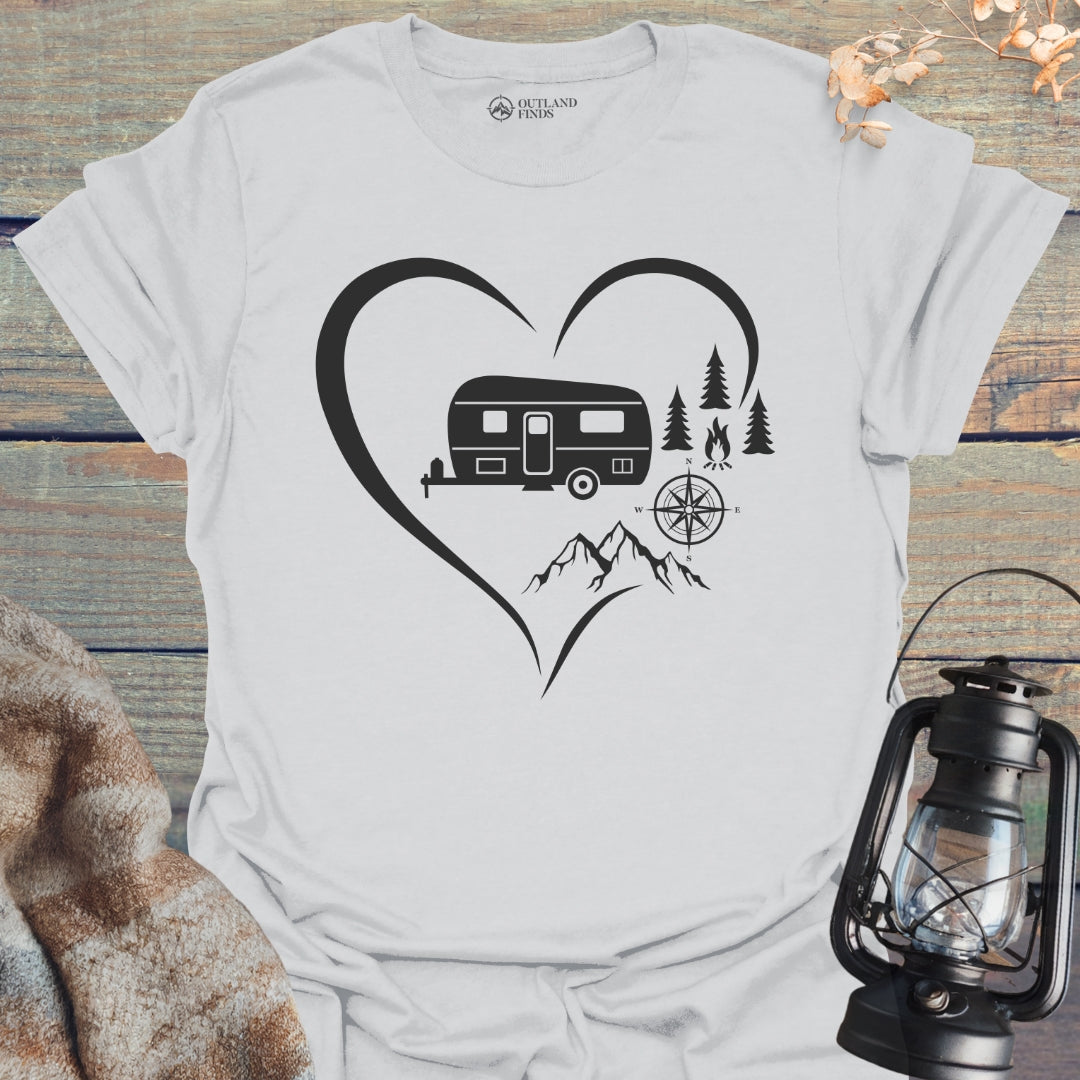 Heart Camping T-Shirt