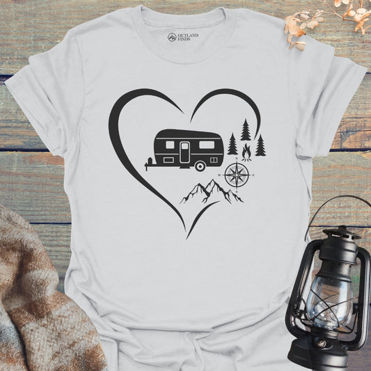 Heart Camping T-Shirt