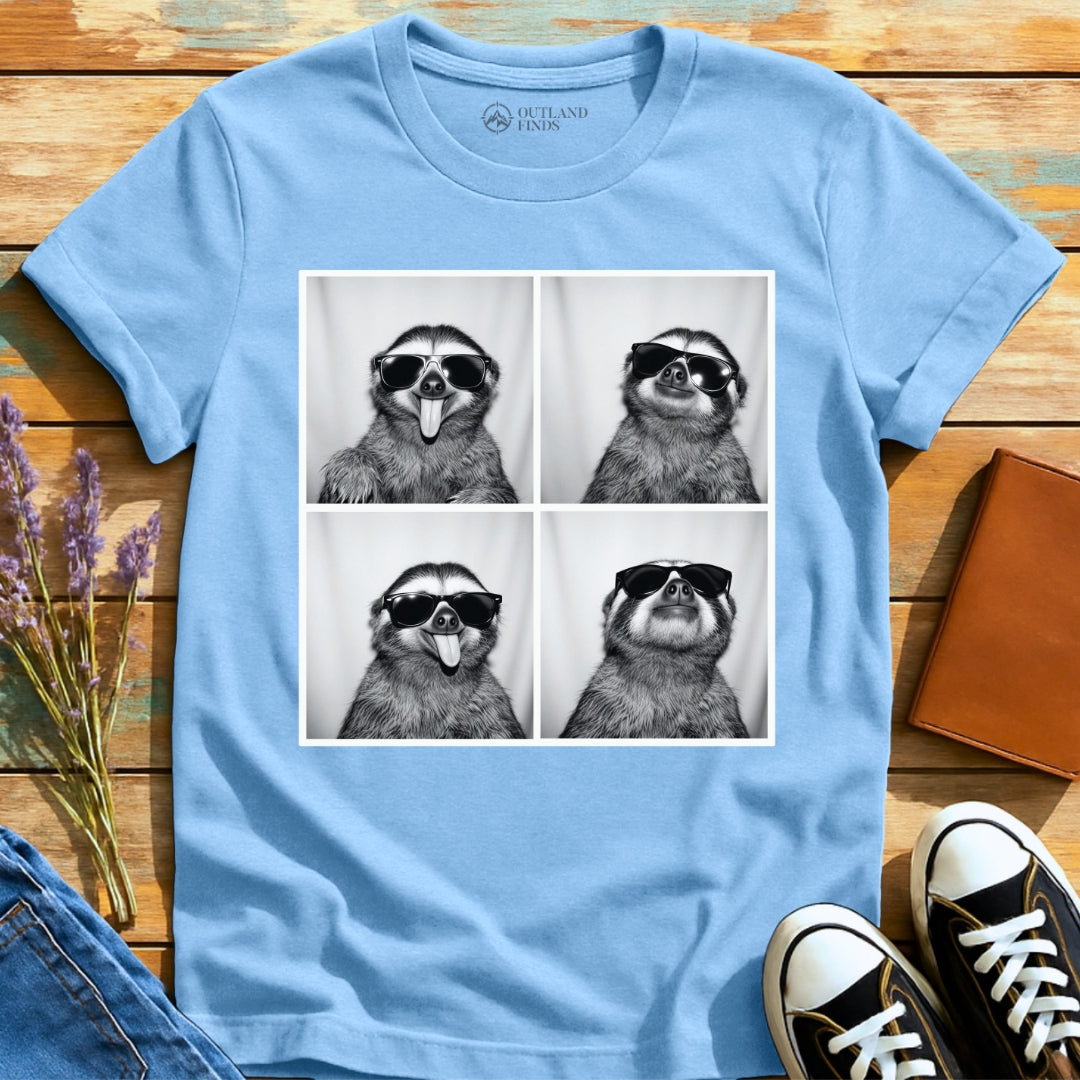 Photo Booth Sloth T-Shirt