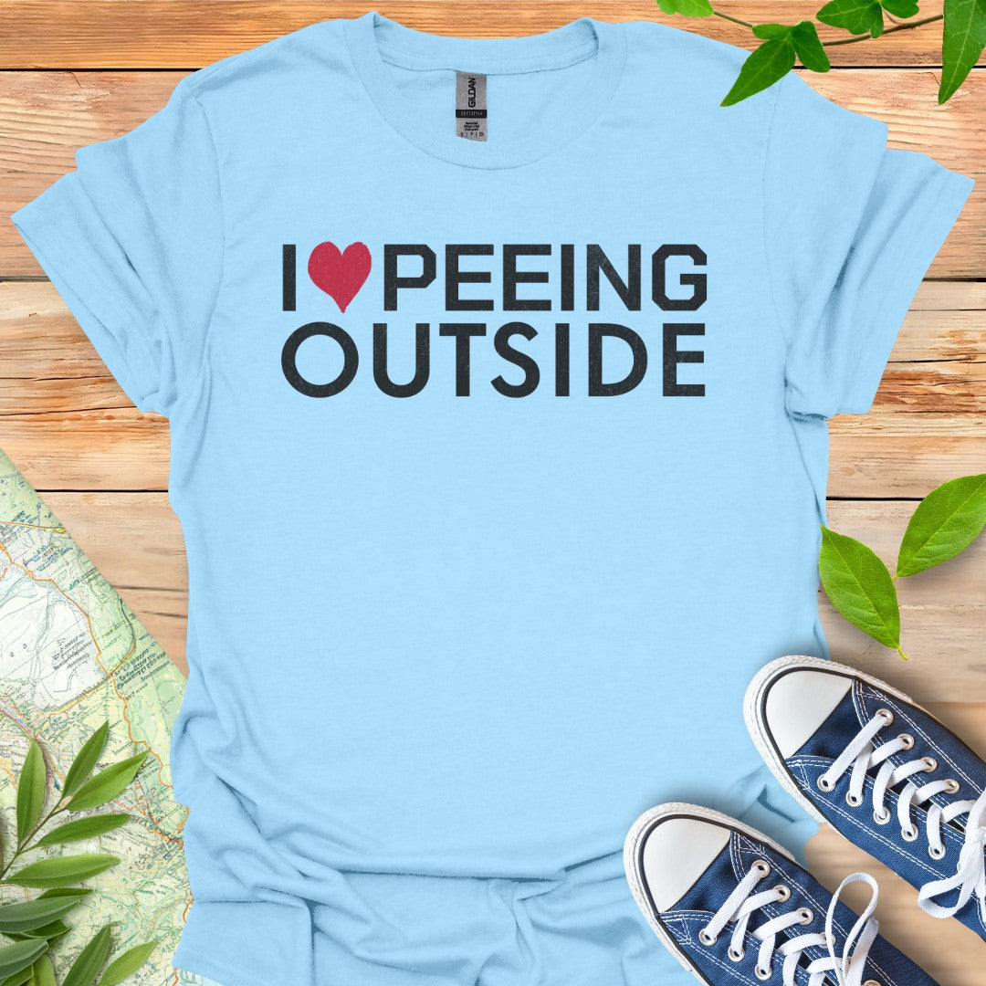 Peeing Outside T-Shirt