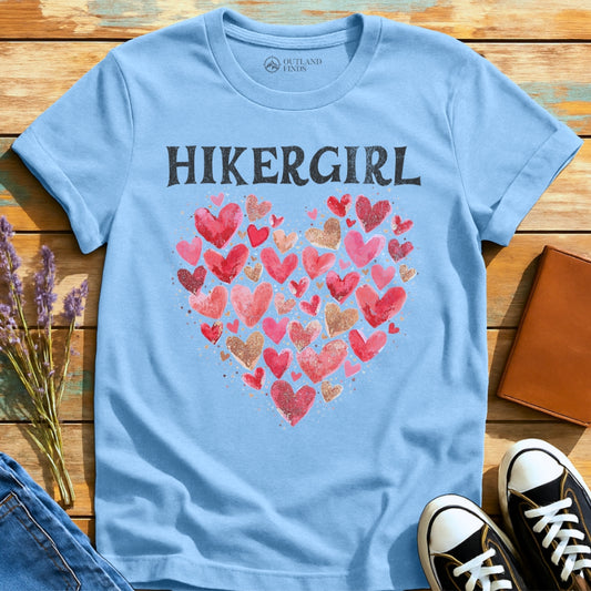 Hikergirl Heart T-Shirt