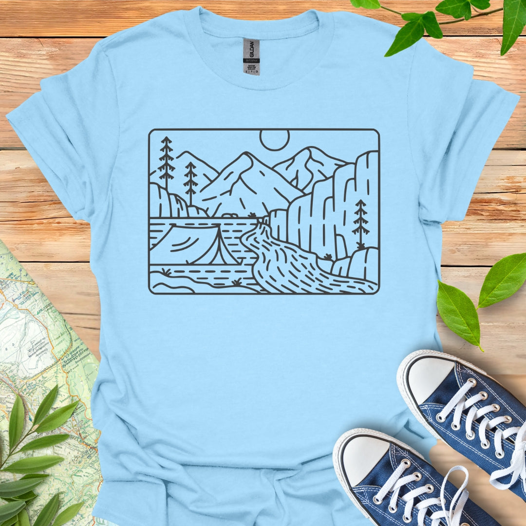 River Camping T-Shirt