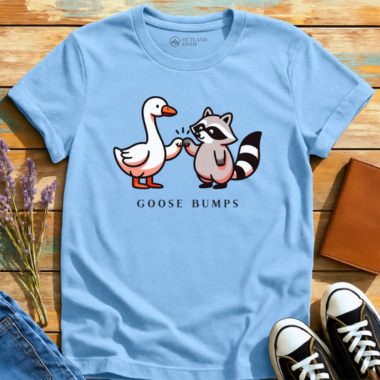 Goose Bumps Raccoon T-Shirt