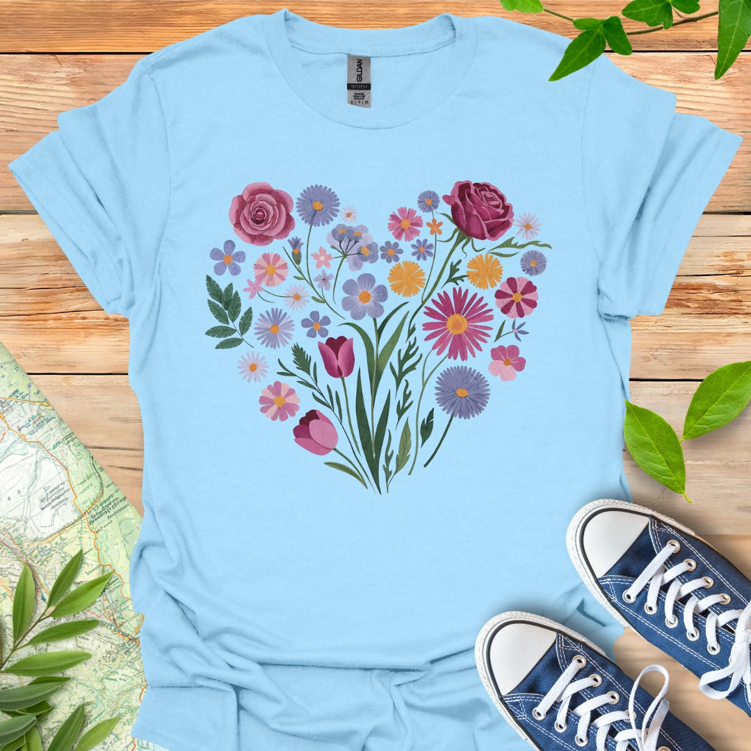 Heart of Flowers T-Shirt