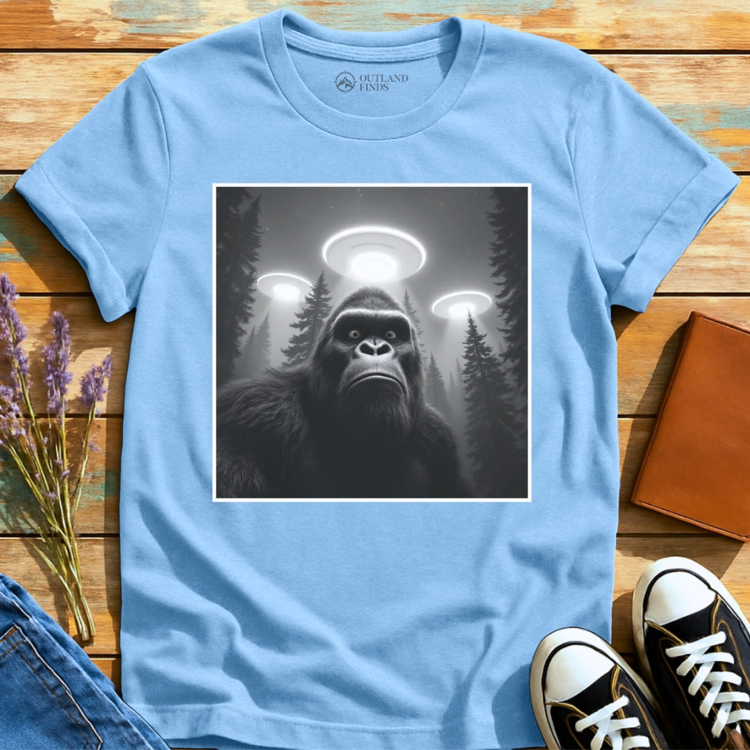 Bigfoot & UFOs T-Shirt