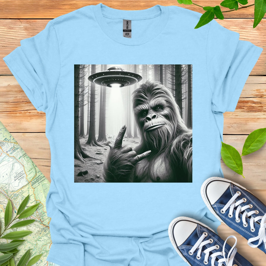 Bigfoot Selfie T-Shirt